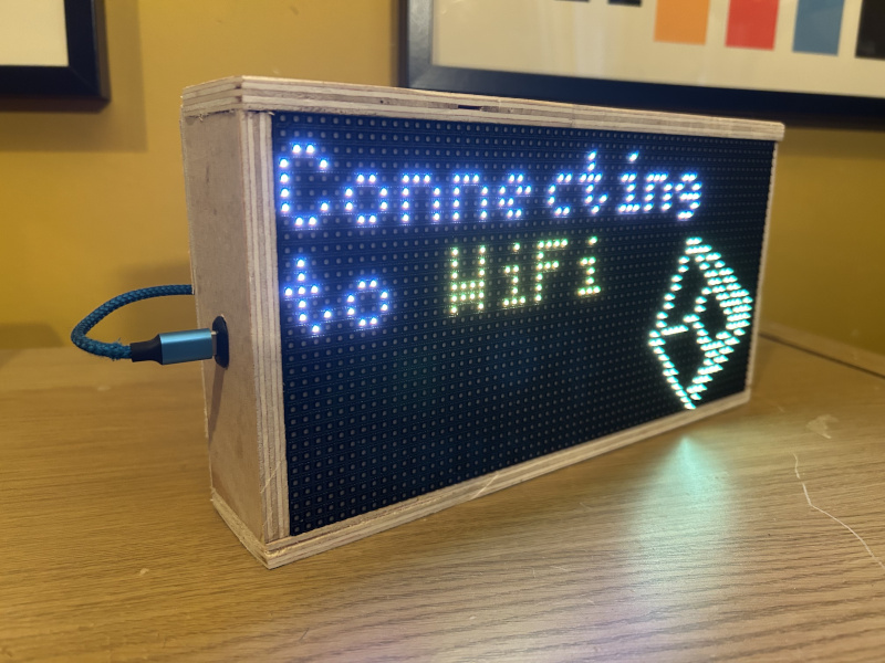 Dotbox USB-C power connection